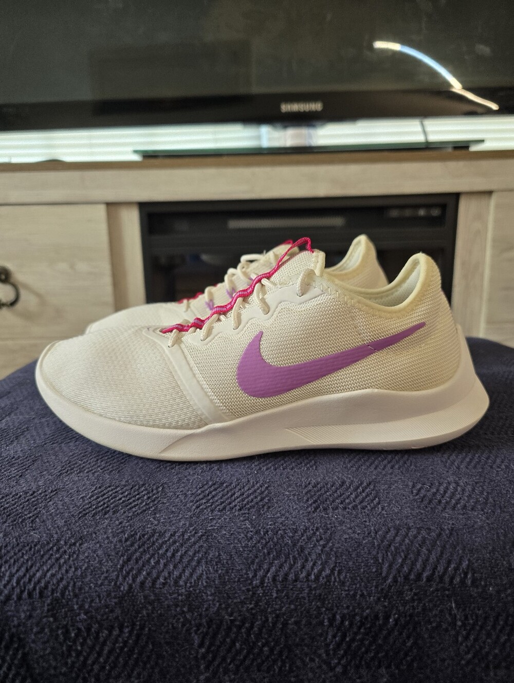 Nike Viale Tech Racer VTR Women’s 8 White Atomic Purple Pink AT4345-100
